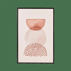 ABSTRACT Décoration Murale Noir, Blanc, Brun^CASA Online