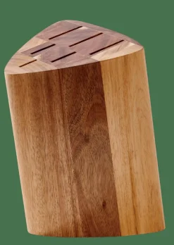 ACACIA Bloc à Couteaux Pour 6 Couteaux Naturel^CASA Discount