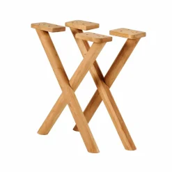 ACACIA Pieds De Table V Set De 2 Naturel^CASA