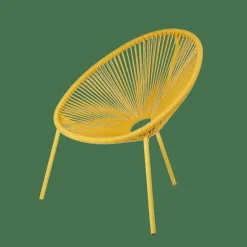 ACAPULCO Chaise Lounge Jaune^CASA Hot