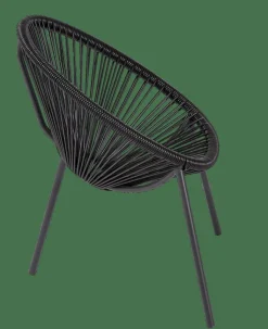ACAPULCO Chaise Pour Enfants Noir^CASA Clearance