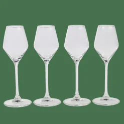 AFTER DINNER Verre à Porto Set De 4 Transparent^CASA Outlet