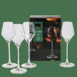 AFTER DINNER Verre à Porto Set De 4 Transparent^CASA Outlet