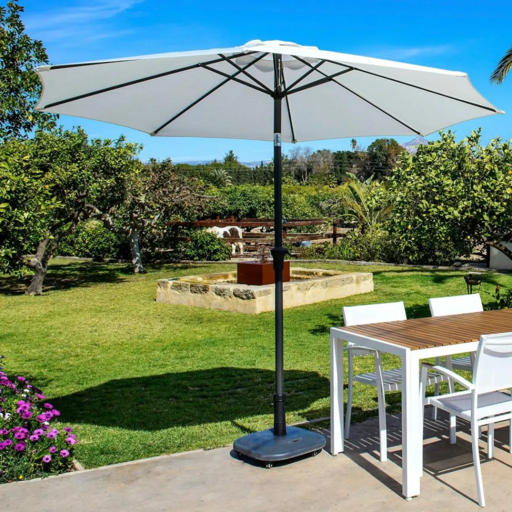 ALU Parasol Sans Pied De Parasol Blanc^CASA New