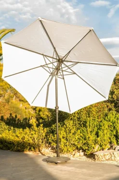 ALU Parasol Sans Pied De Parasol Blanc^CASA New