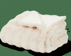 ALVA Plaid Blanc Cassé^CASA Online