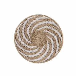 AMAZONAS Décoration Murale Blanc, Naturel^CASA Outlet