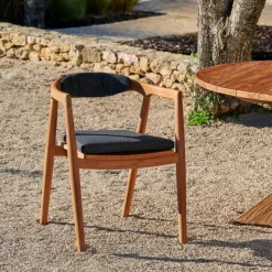 AUGUST Coussin Dossier Noir^CASA Sale