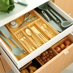 AXELLE Couverts 16 Pièces Doré^CASA Online