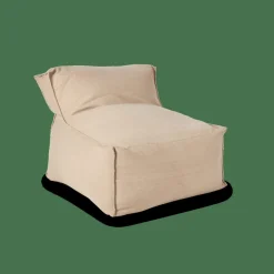 BAGIE Fauteuil Pouf Poire Beige^CASA Best