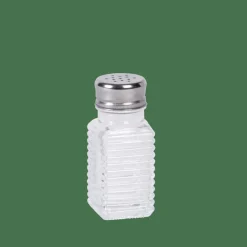 BASIC Set Salière Et Poivrier Argent, Transparent^CASA Online