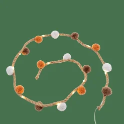 BASIL Guirlande Lumineuse Diverses Couleurs, Blanc, Brun, Terre Cuite^CASA New