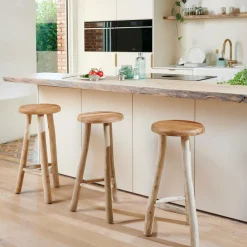 BATANG Tabouret De Bar Naturel^CASA Discount