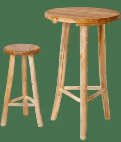 BATANG Tabouret De Bar Naturel^CASA Discount