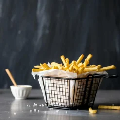 BLACK Panier à Servir Noir^CASA Sale