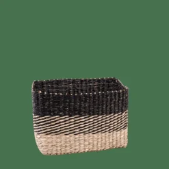 BOBO Panier Tiroir Noir, Naturel^CASA Hot