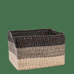 BOBO Panier Tiroir Noir, Naturel^CASA New