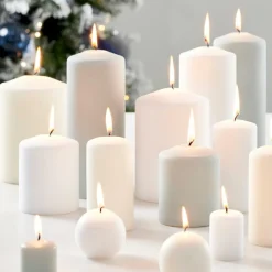 BOLA Bougie Boule Blanc^CASA Outlet