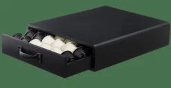 CAFE Boîte Tiroir Pour Capsules Café Noir^CASA Best