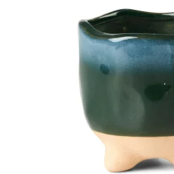 CERAMIC Bougie Dans Un Pot Bleu^CASA Hot