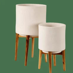 CHIARO Pot De Fleurs Blanc^CASA Hot