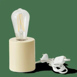 COLLEGE Lampe De Table E27 Crème^CASA Discount