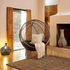 COZIE Fauteuil Lounge Naturel^CASA Best