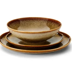 COZY BROWN Assiette Creuse Brun^CASA Outlet