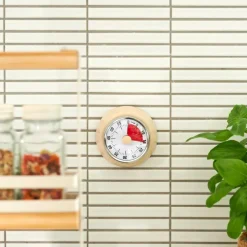 CUISINO Minuteur Rétro Avec Aimant Sable^CASA Outlet