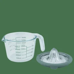 CUISINO Presse-agrumes Avec Verre Doseur 500 Ml Vert, Transparent^CASA