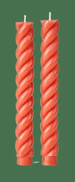 CURL Bougies Set De 2 Rouge^CASA Clearance