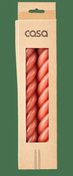 CURL Bougies Set De 2 Rouge^CASA Clearance