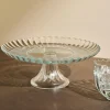 DAHLITA Plat à Gâteau Transparent^CASA New