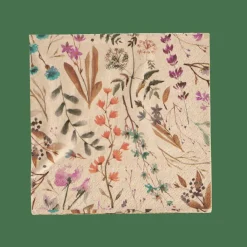 ECO DRIED FLOWER Set De 20 Serviettes Multicolore^CASA New