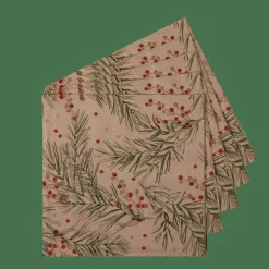 ECO HOLLY Set De 20 Serviettes Multicolore^CASA Clearance