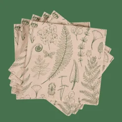 ECO NATURE Set De 20 Serviettes Multicolore^CASA Clearance