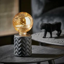 EDEN Lampe Déco Noir^CASA Best