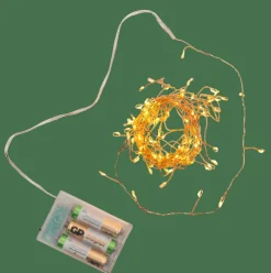 ELLI Guirlande Lumineuse Avec 100 LEDS Cluster Cuivre^CASA New