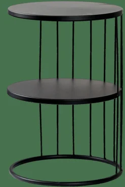 ELMER Table D'appoint Noir^CASA Hot