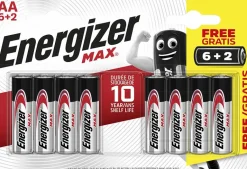 ENERGIZER Pile Alcaline Set De 4^CASA New