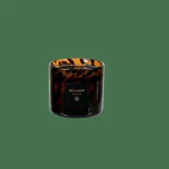ESCAPE BLACK OUDH Bougie Parfumée Dans Un Verre Noir, Brun, Multicolore^CASA Best