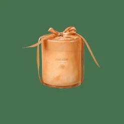 ESCAPE BLACK OUDH Bougie Parfumée Dans Un Verre Blanc, Vieux Rose^CASA Online