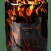 ESCAPE BLACK OUDH Bougie Parfumée Dans Un Verre Noir, Brun, Ocre^CASA Online