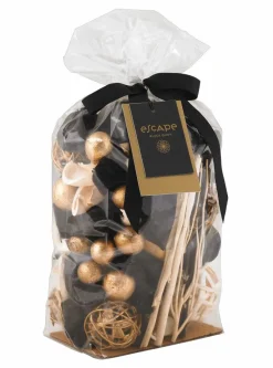 ESCAPE BLACK OUDH Bougies Chauffe-plat Parfumées Set De 9 Noir^CASA Best