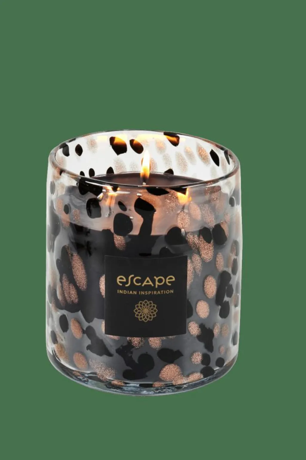 ESCAPE INDIAN INSPIRATION Bougie Parfumée Noir, Cuivre, Multicolore^CASA New