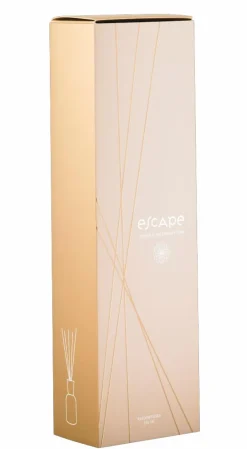 ESCAPE INDIAN INSPIRATION Bougie Parfumée Dans Un Verre Blanc, Beige, Multicolore^CASA Best