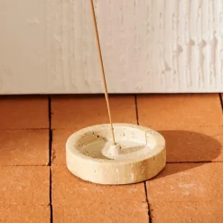 ESCAPE Porte-encens Porte-encens Travertin Beige^CASA Hot