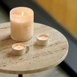 ESCAPE WORLD GOA Bougie Parfumée Dans Un Verre Blanc, Vieux Rose^CASA