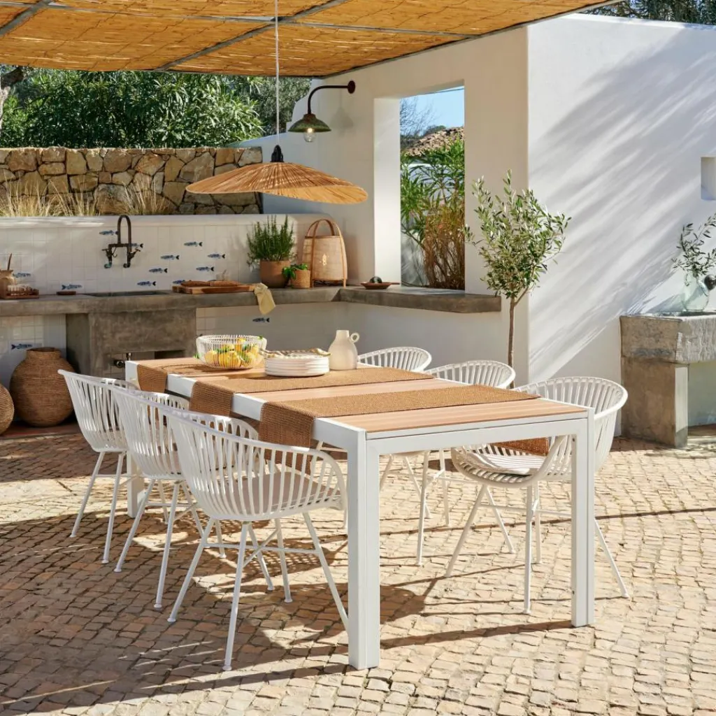 ETHAN & LOIC Set De Jardin Blanc^CASA Outlet