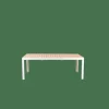 ETHAN Table Extensible Blanc, Naturel^CASA Discount